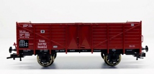 Epoche I: Offener Güterwagen Bauart Ommk[u] „Essen“der K.P.E.V. Quelle: Jager Modelspoor 